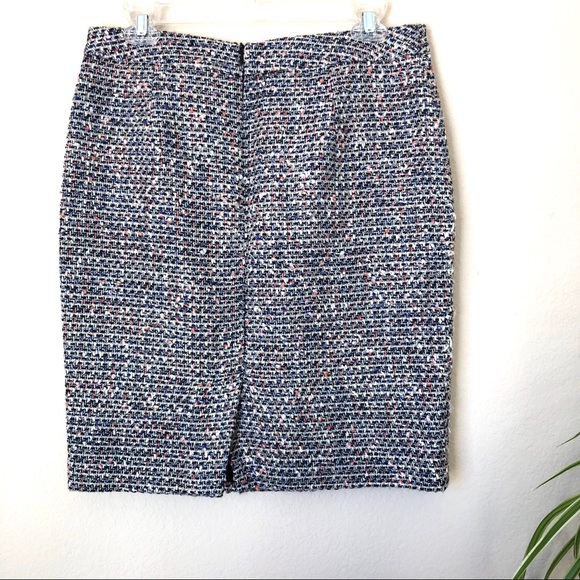Cynthia Rowley Tweed Multi Colored Pencil Skirt - Picture 9 of 12